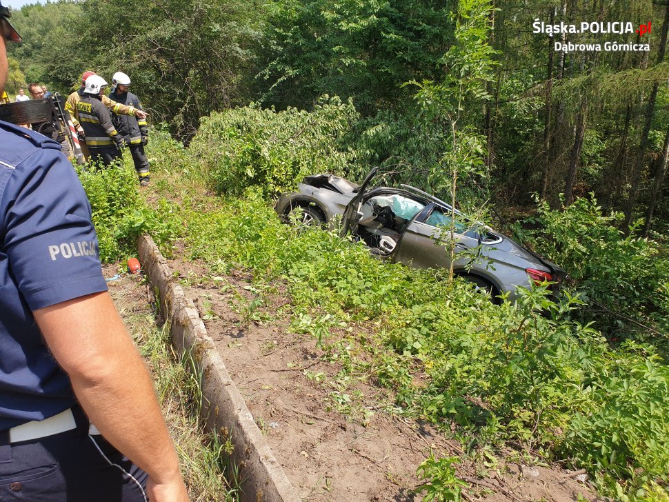 Tragiczny wypadek w Dąbrowie Górniczej Nie żyje kierowca BMW X6