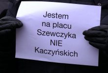 Katowice mają plac Marii i Lecha Kaczyńskich. Szewczyk zdekomunizowany zgodnie z prawem (fot.TVS)
