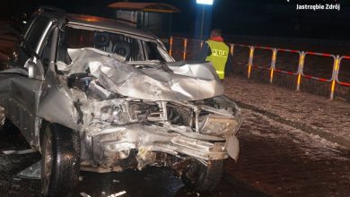 Groźny wypadek w Jastrzębiu! [ZDJĘCIA] Zderzenie autobusu z dwoma "osobówkami". Aż 6 rannych!