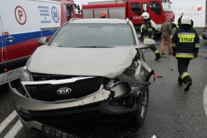 Wypadek w Boniowicach [ZDJĘCIA] Zderzyły się dwie "osobówki"