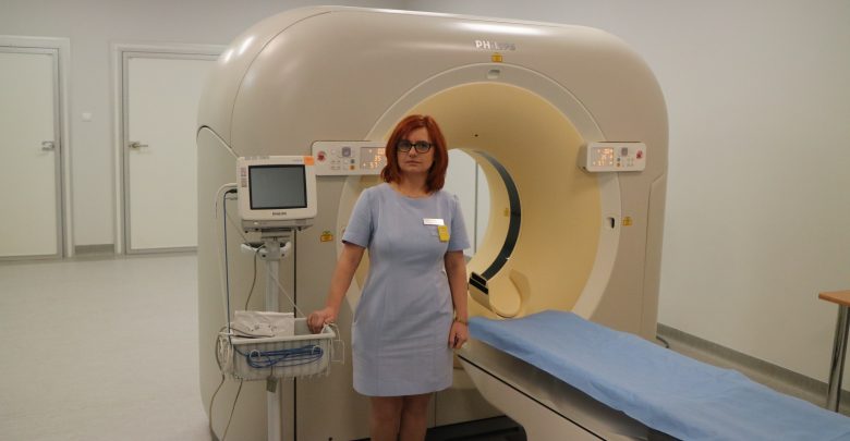 Nowy sprzęt dla szpitala w Bytomiu [ZDJĘCIA] Tomograf kosztował prawie 3 mln złotych