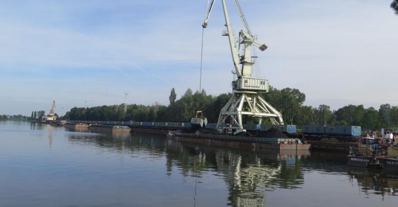 Więcej węgla popłynie z portu w Gliwicach do Wrocławia
