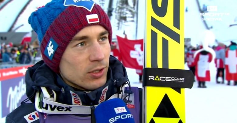 PŚ w Sapporo: Kamil Stoch pobił rekord skoczni. Jest na podium (fot.archiwum TVS)