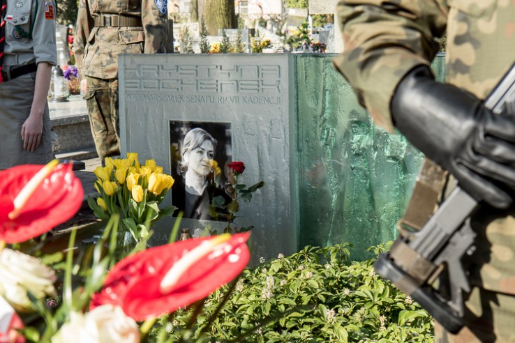 Katastrofa Smoleńska grób Krystyny Bochenek