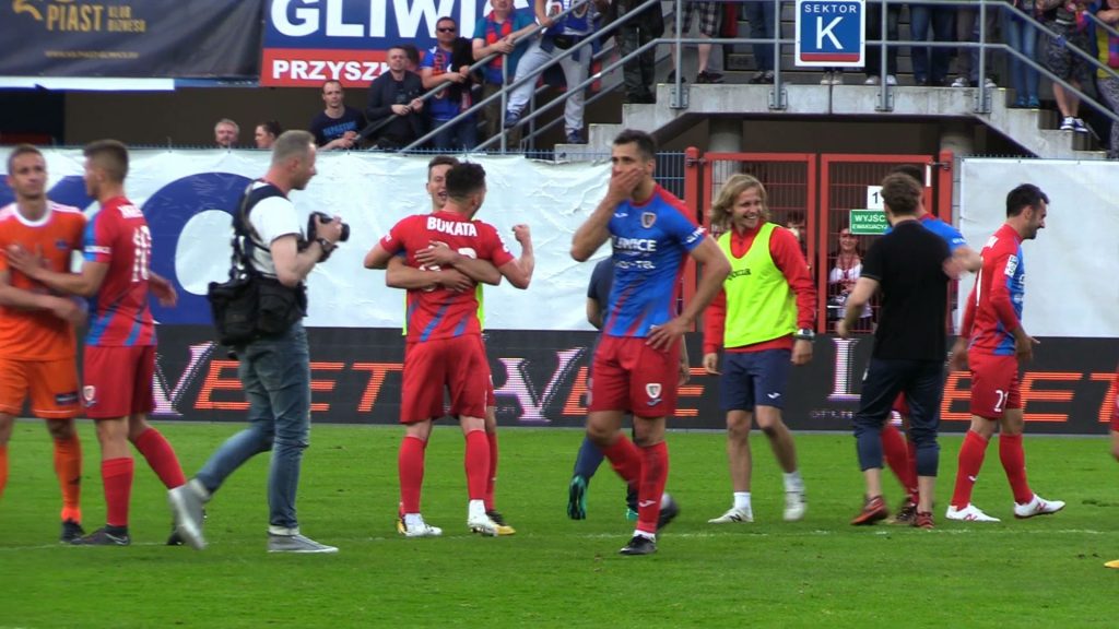 Piast Gliwice wygrywa 4-0 z Termalika Bruk Bet Niecieczą i zapewnia utrzymanie w ekstraklasie