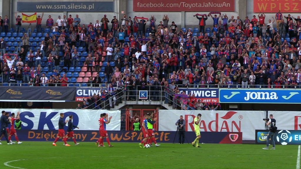 Piast Gliwice wygrywa 4-0 z Termalika Bruk Bet Niecieczą i zapewnia utrzymanie w ekstraklasie