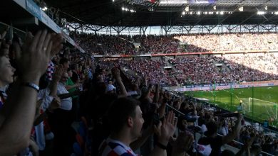 Górnik Zabrze - Wisław Kraków 1-0 do przerwy! Górnik walczy o puchary przy pełnych trybunach! (fot.Radosław Nosal)