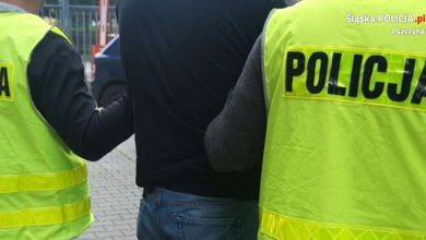 Śląskie: Księża zadzwonili po policję. Na mundurowych czekał furiat z "tulipanem"! (fot.policja)