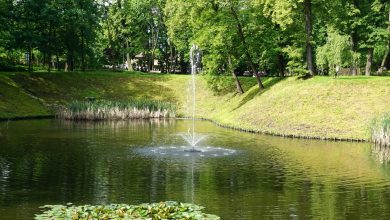 Fontanna na środku stawu? Park Szwajcara w Gliwicach ma nową atrakcję (fot.MZUK Gliwice)