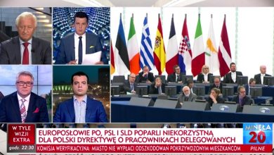 Dziwne głosowanie w Parlamencie Europejskim w sprawie pracowników delegowanych. Co zrobili politycy PO? (TVP Info)