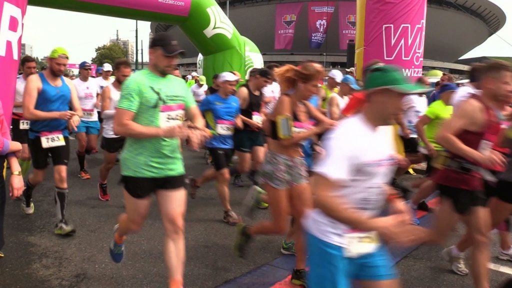 Na trasie 1. Wizz Air Half Marathon w Katowicach zameldowało się w niedzielę 10 czerwca ponad 3 tysiące biegaczy