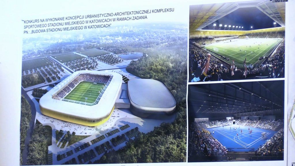 Już wiadomo, jak będzie wyglądał nowy stadion GKS Katowice. Rozstrzygnięto właśnie konkurs na wykonanie koncepcji urbanistyczno-architektonicznej