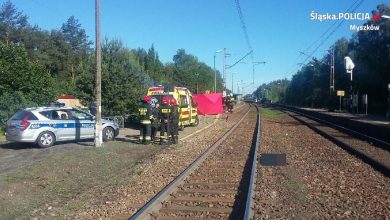 Myszków: tragedia na torach! Nie żyje 19-latek