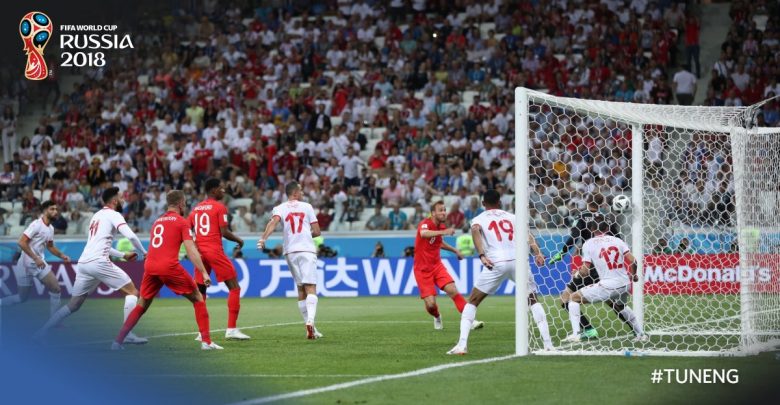Mecz Anglia-Tunezja nudny jak "Moda na sukces" (fot. twitter FIFA)