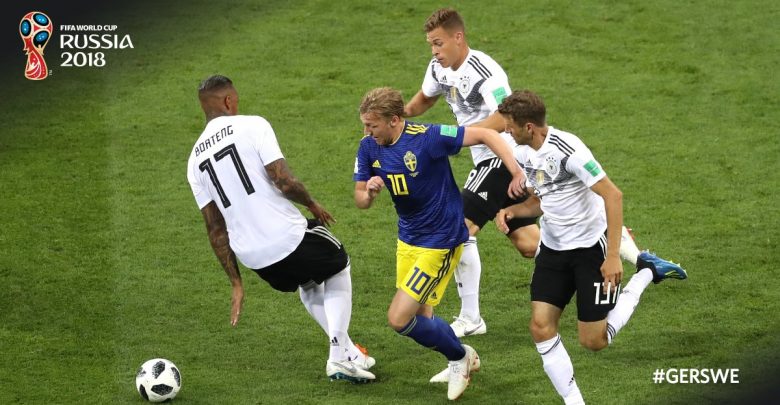 Niemcy - Szwecja (fot. twitter FIFA)
