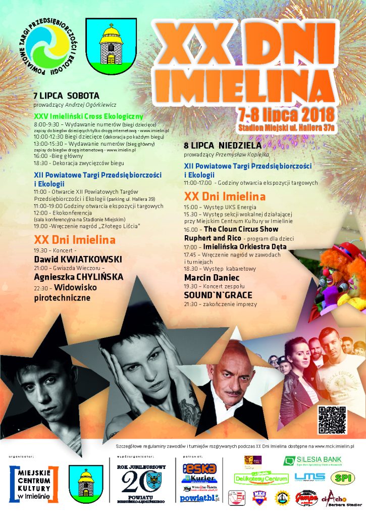 Dni Imielina 2018 - plakat (fot. imielin.pl)