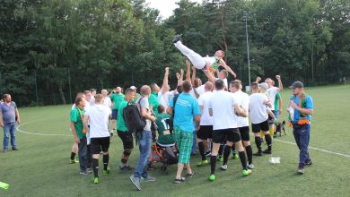 MK Górnik Katowice w lidze okręgowej! Piękne widowisko i pewna wygrana drużyny z Kostuchny [ZDJĘCIA, WIDEO] (fot. Mateusz Pojda)