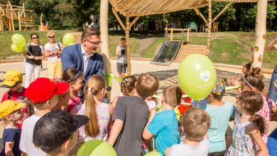 Katowice: Nowy plac zabaw w Parku Kościuszki już otwarty (fot.UM Katowice)