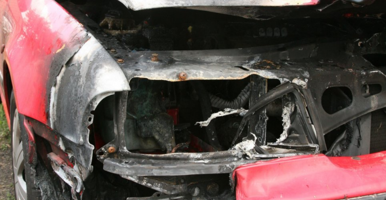 Siemianowice Śląskie: Podpalił samochód z zazdrości o dziewczynę. Tylko nie temu, komu chciał (fot.KMP Siemianowice Śląskie)