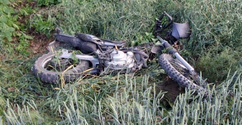 Śmiertelny wypadek motocyklisty w Żorach. Zginął 38-latek (fot.KPP Żory)