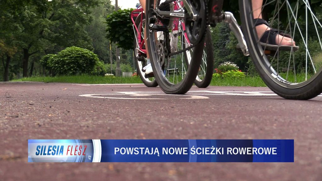 W Sosnowcu powstają kolejne ścieżki rowerowe. Rowerzystów w mieście również coraz więcej.
