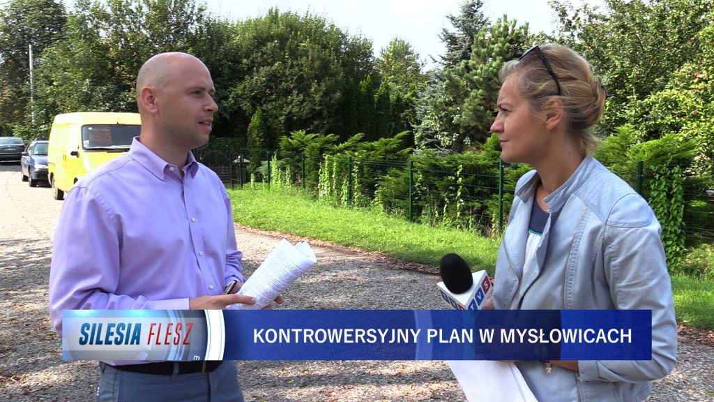 Mieszkańcy osiedla Bończyka Tuwima w Mysłowicach nie chcą drogi zamiast parku i terenów zielonych