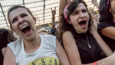 Guns N’ Roses zagrali niesamowity na Stadionie Śląskim. To pierwsze muzyczne wydarzenie na zmodernizowanym obiekcie (fot.slaskie.pl/Tomasz Żak)