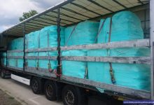 Transport odpadów, które z Anglii miały trafić do Chorzowa zatrzymany przez policję! (fot.KMP Wrocław)