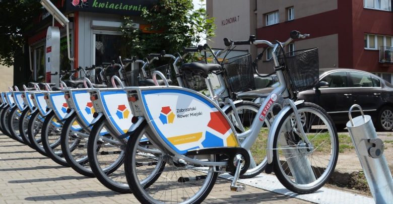 Gdzie wypożyczyć rower miejski w Zabrzu? Od teraz więcej stacji i rowerów! (fot.UM Zabrze)