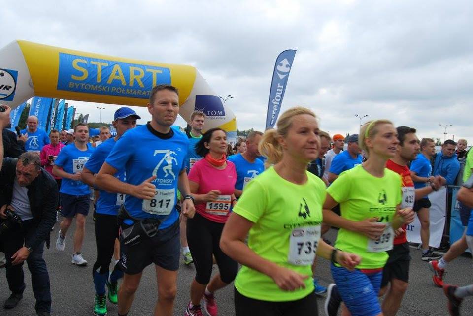 15 września 2018 r. o godz. 11.00 z parkingu Centrum Handlowego Atrium Plejada w Bytomiu wystartuje jubileuszowy, bo już 10 Bytomski Półmaraton (fot.mat.pras)