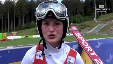 Kinga Rajda awansowała do konkursu Letniego Grand Prix w Hinterzarten (fot.TVP Sport)