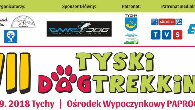 Już po raz siódmy, 8 września 2018 roku, na terenie Ośrodka Rekreacyjnego Paprocany odbędzie się Tyski Dogtrekking