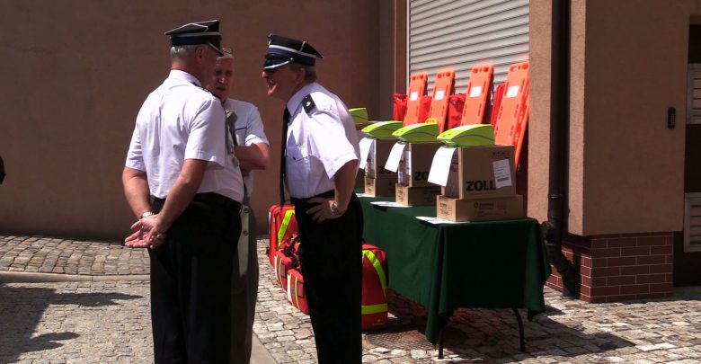 Strażacy-ochotnicy z Katowic dostali sprzęt, którym będą ratować życie