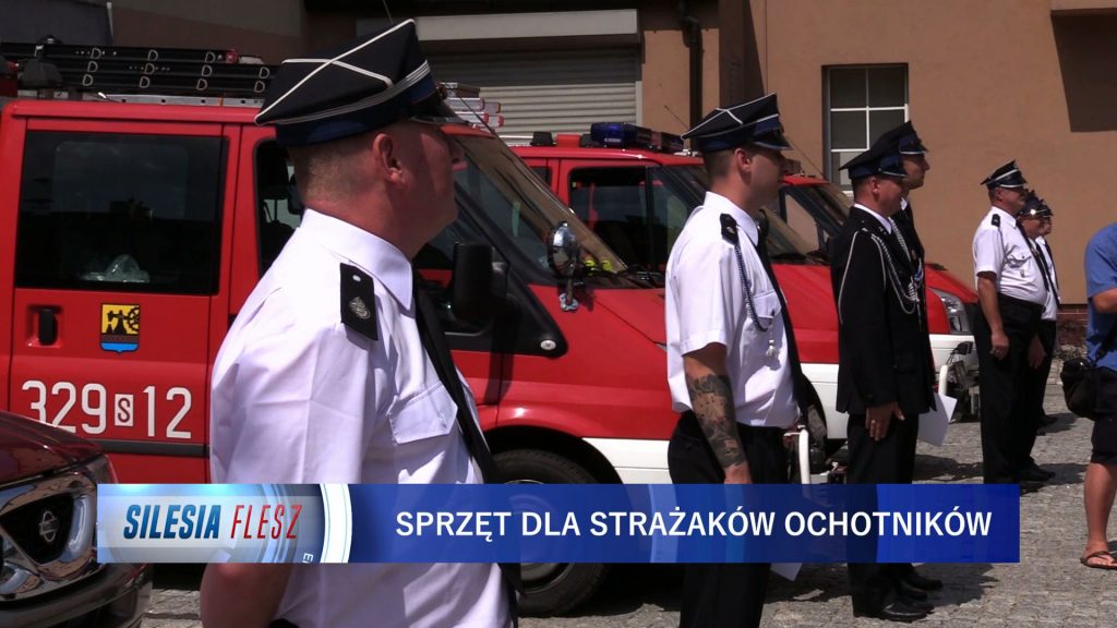 Strażacy-ochotnicy z Katowic dostali sprzęt, którym będą ratować życie