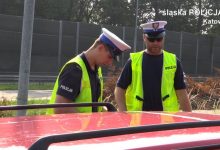 Pogrom wśród kierowców. Zaledwie w kilka godzin 100 kierowców straciło dowody rejestracyjne swoich samochodów (fot.KWP Katowice)