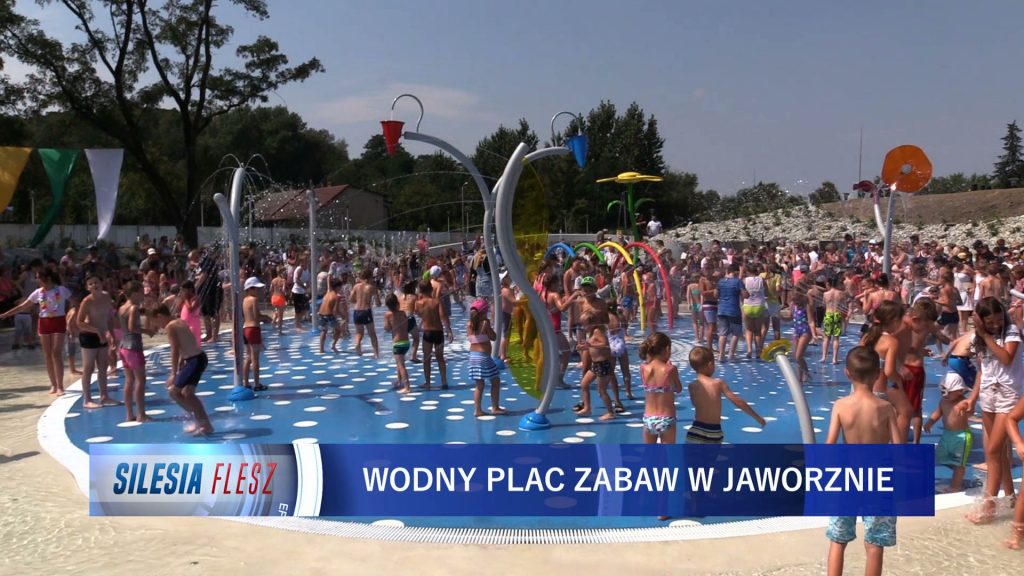 W Jaworznie został otwarty pierwszy w mieście Wodny Plac Zabaw