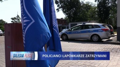 Policjanci z Żor zatrzymani! Przyjmowali łapówki od 30 do 3000 złotych [WIDEO] (fot.mat.TVS)