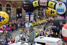 Tour de Pologne przejechał z Tarnowskich Gór do Katowic [WIDEO]