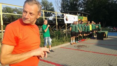 Henryk Kaleta - prezes i trener UKS MK Górnik Katowice (fot. Wojciech Żegolewski)