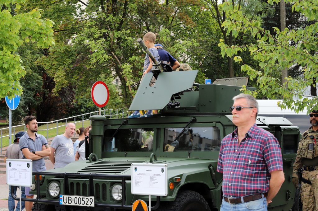 Z okazji przypadającego 15 sierpnia Święta Wojska Polskiego w Katowicach odbyły się dzisiaj (15.08) wojewódzkie obchody tego święta.fot.ŚUW