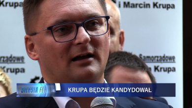 Marcin Krupa ogłosił dziś swój start w wyborach samorządowych