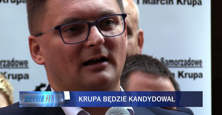 Marcin Krupa ogłosił dziś swój start w wyborach samorządowych
