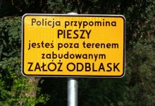 Nowe znaki pojawiły się przy gliwickich drogach. Mają chronić pieszych przed potrąceniem