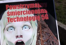 Gliwice jako pierwsze miasto w Polsce będzie testowało technologię 5G. Mieszkańcy protestują [WIDEO] (fot.mat.TVS)