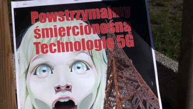 Gliwice jako pierwsze miasto w Polsce będzie testowało technologię 5G. Mieszkańcy protestują [WIDEO] (fot.mat.TVS)