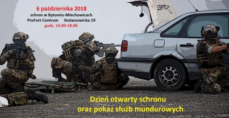 Bytom: Dzień otwarty schronu i pokaz policjantów (fot.Śląska Policja)