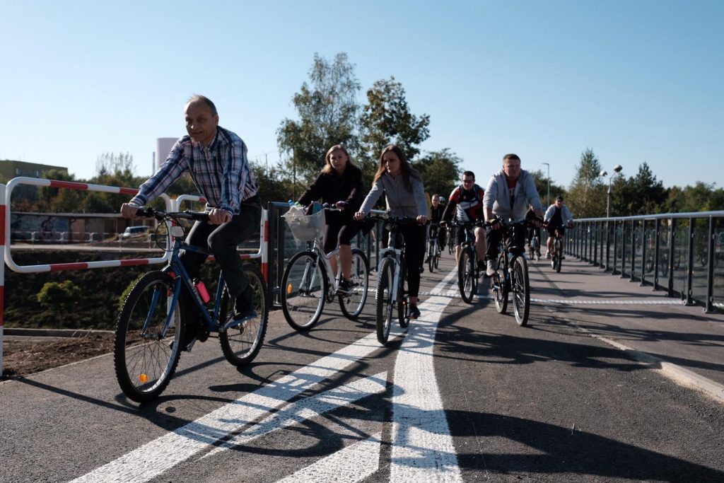 Velostrada w Jaworznie to pierwsza w Polsce prawdziwa autostrada dla rowerów (fot.Paweł Jędrusik)