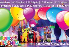 Interaktywne widowisko balonowe dla całej rodziny, czyli FUNNY BALLS SHOW w Katowicach (fot.mat.prasowe)