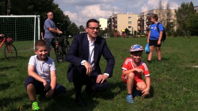 Premier Mateusz Morawiecki odwiedził dziś Tychy i małego Mateusza, który zaapelował o pomoc