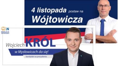 Wojciech Król kontra Dariusz Wójtowicz, czyli bitwa o Mysłowice. Dla kogo II tura wyborów? Debata w TVS już o 17.50 (fot.materiały wyborcze kandydatów)